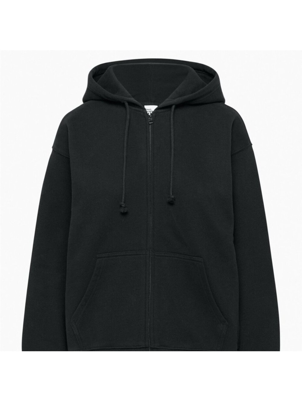 TNA cozy fleece boyfriend zip hoodie